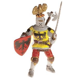 Papo Knight with Crest Red