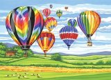 Papo Reeves - Paint by Numbers Senior Hot Air Balloons