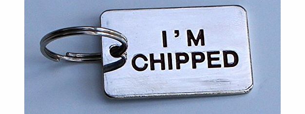 PARADSIE PETS DOG ID TAG IM CHIPPED TAG ENGRAVED FREE - TICK GIFT MESSAGE BOX AND ENTER ENGRAVING DETAILS UPON PURCHASE