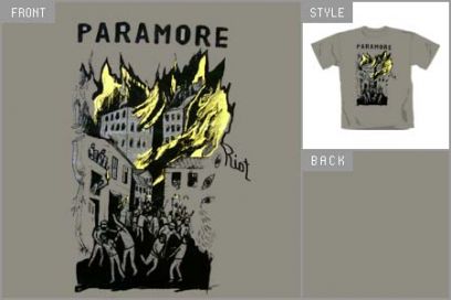 paramore (Grey) T-shirt