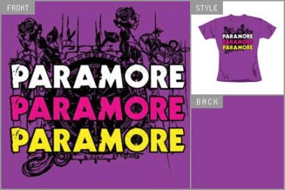 paramore (Roses) Skinny T-shirt