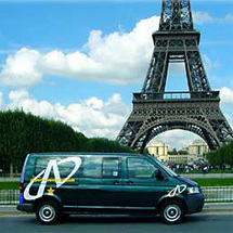 Airport Departure Shared Shuttle Transfer - Disneyland to CDG Adult