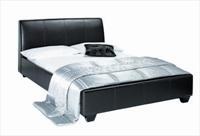 Faux Leather Kingsize Bed