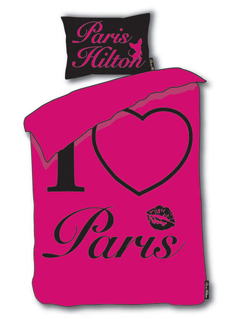 Paris Hilton I Love Paris Duvet Cover