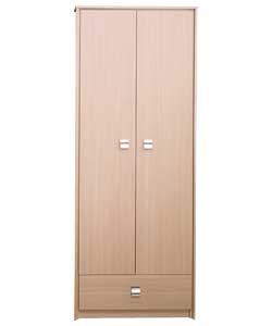 Paris Oak 2 Door Wardrobe