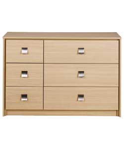 Paris Oak 3 3 Drawer Chest