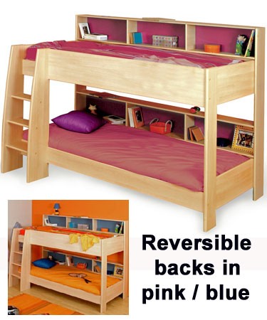 Bunk Bed & Shelves