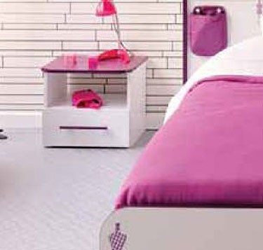 Parisot Fashion Bedside Cabinet