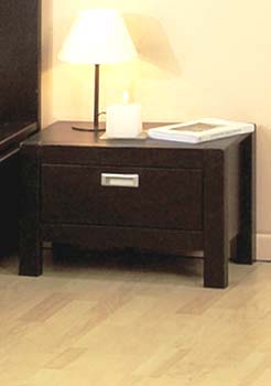Parisot Meubles Aragon Bedside Cabinet in Wenge - WHILE STOCKS