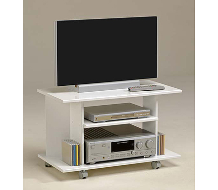 Parisot Meubles Clearance - Perla High Gloss TV Unit in White