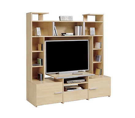 Parisot Meubles Forza TV Unit in Light Beech