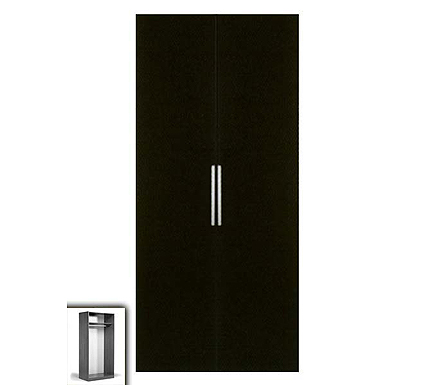 Parisot Meubles Jay 2 Door Wardrobe in Wenge