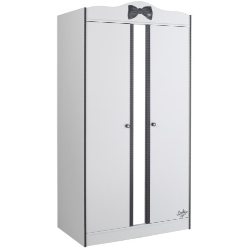 Parisot Meubles Parisot Lovely Light 2 Door Wardrobe in Megeve