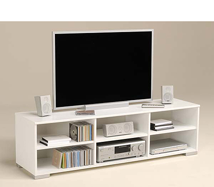 Parisot Meubles Tag TV Unit in White