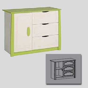 Parisot Starship Chest of Drawers