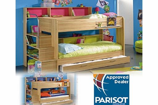 Kurt 2 BeBop Bunk Bed  Optional Trundle Drawer