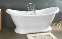 Park Lane Devizes Double Ended Roll Top Bath