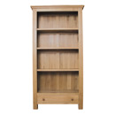 Park Lane Oak bookcase with drawer furniture