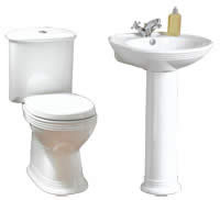 Park Lane Saxonbury 4 Piece 1 Taphole Bathroom Suite