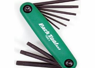 Park Tool TWS2C - fold-up Torx wrench set: T7 9