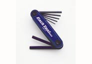 AWS11C - Fold-up Hex Wrench Set: 3 to