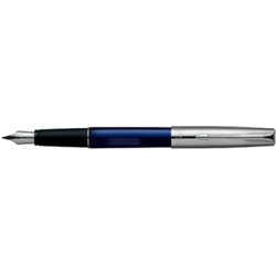 parker Frontier Translucent Fountain Pen Blue