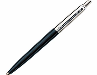 Parker Jotter Ballpoint Pen, Black/Silver