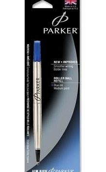 Parker Rollerball Pen Refill - Fine Blue