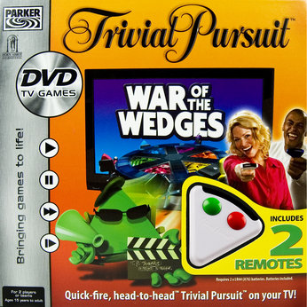 Parker Trivial Pursuit War Of The Wedges DVD Game