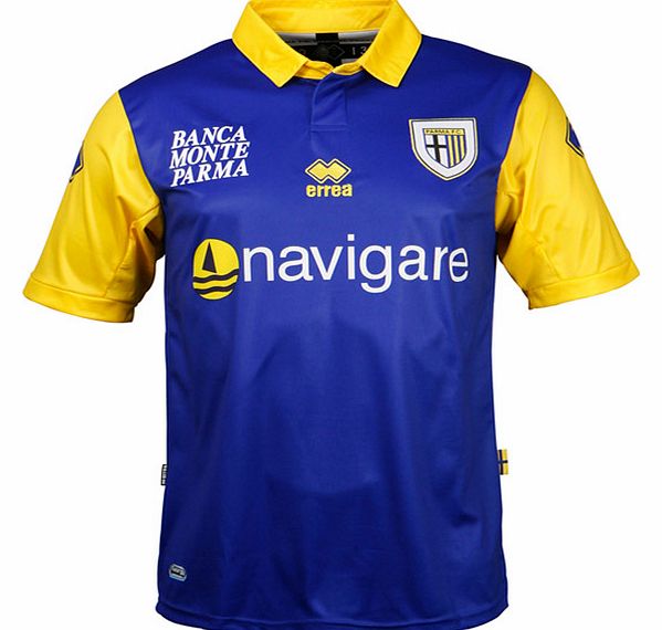 Errea 2010-11 Parma Away Errea Football Shirt