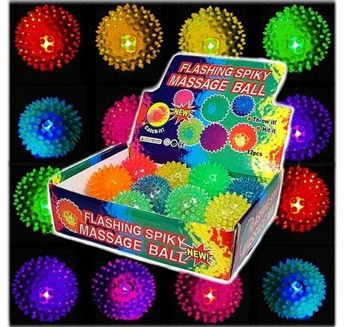Party Bags 2 Go Flashing Spike Ball