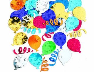party decorations Party Balloons Embossed Metallic Mix Confetti