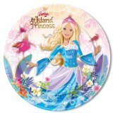Party Delights Barbie Island Princess Paper Plates 23cm (10pk)