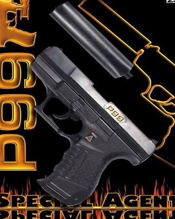 Party Discount Special Agent P99 Pistol with silencer