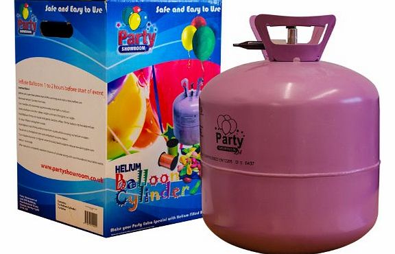 Partyrama Disposable Helium Balloon Gas Party Supplies Cylinder - Fills Up To 50 Balloons