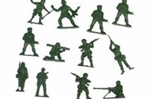 Partyrama Plastic Army Soldier - Pack of 50