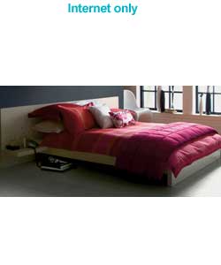 pasadena Duvet Set Red - King Size