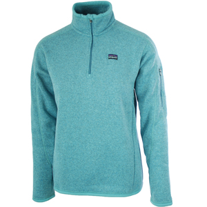 Patagonia Ladies Ladies Patagonia Better 1/4 Zip Fleece. Nile Blue