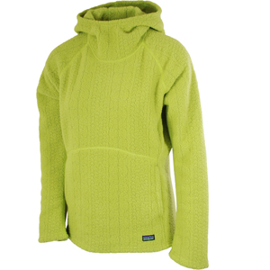 Patagonia Ladies Ladies Patagonia Capra Fleece Hoody. Green Oasis