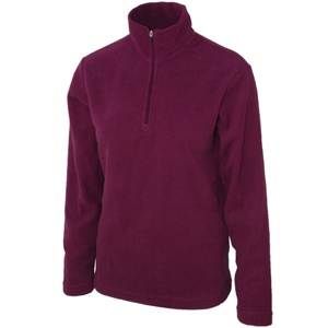 Patagonia Ladies Ladies Patagonia Micro D-Luxe 1/4 Zip Fleece. Plum