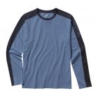 Long-Sleeved Stretch-T - Blue
