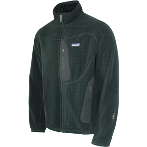 Patagonia Mens Mens Patagonia R3 Fleece Jacket. Black