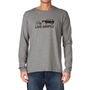 Patagonia T-Shirts - Patagonia Live Simply Long