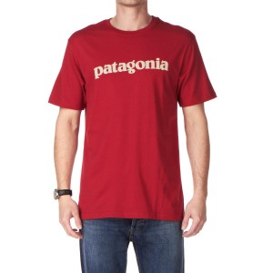 T-Shirts - Patagonia Text Logo T-Shirt