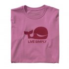 Patagonia Womens Live Simply Whale T-Shirt - Berry