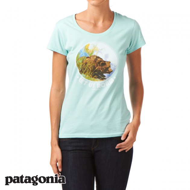 Womens Patagonia Let Us Roam T-Shirt - Modern