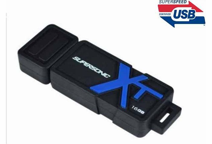 Patriot Supersonic Boost XT USB 3.0 Flash Drive - 16 GB