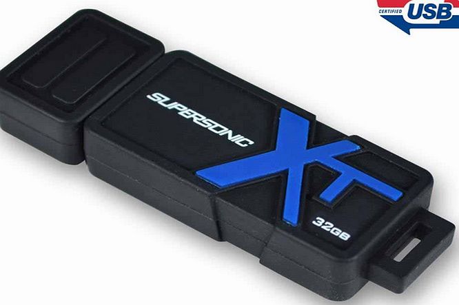 Patriot Supersonic Boost XT USB 3.0 Flash Drive - 32 GB