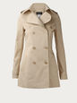 PATRIZIA PEPE COATS BEIGE 42 IT PAT-T-2S0357