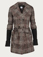 PATRIZIA PEPE COATS BROWN 40 IT PAT-U-2S0366